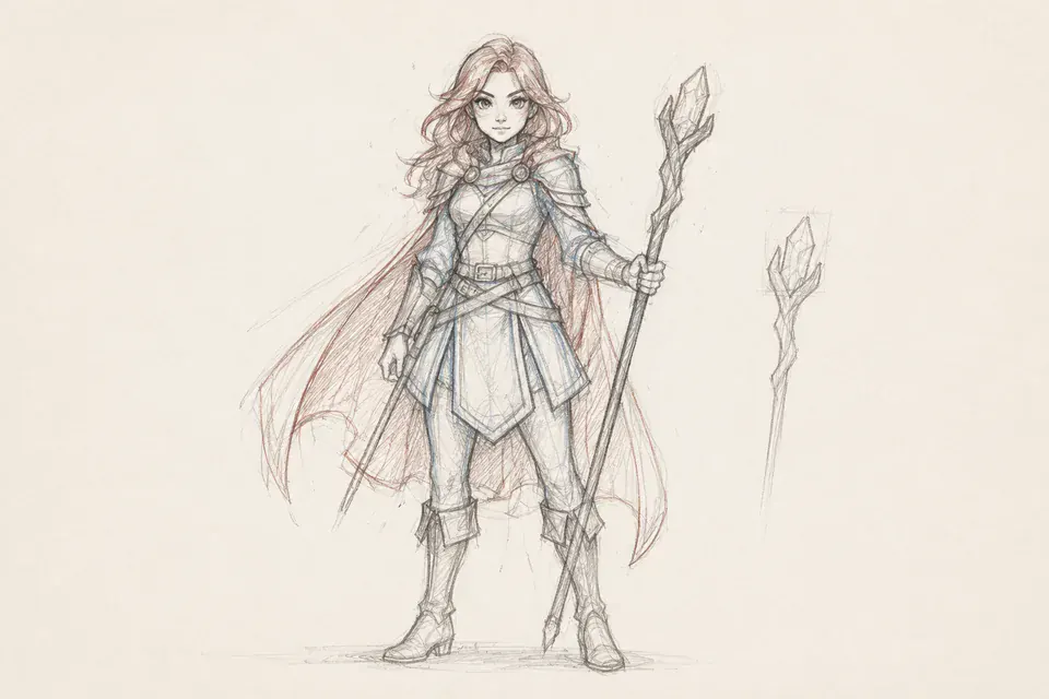 Exploration de personnages et de styles — Avant