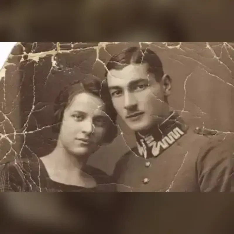 Restauration de photo — Avant